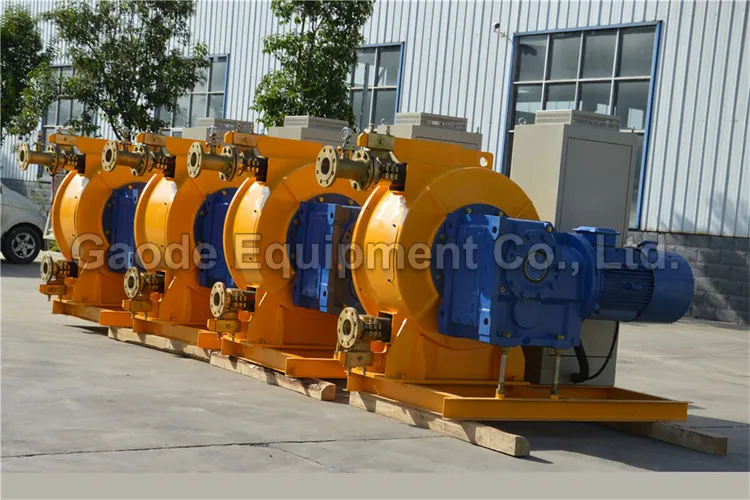Gaodetec GH100-915B 30m3/h industrial peristaltic pump for concrete